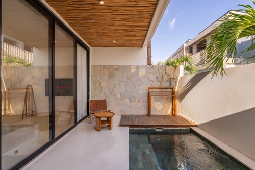 Luxe 1BR Designer Pool Villa near Pererenan Beach