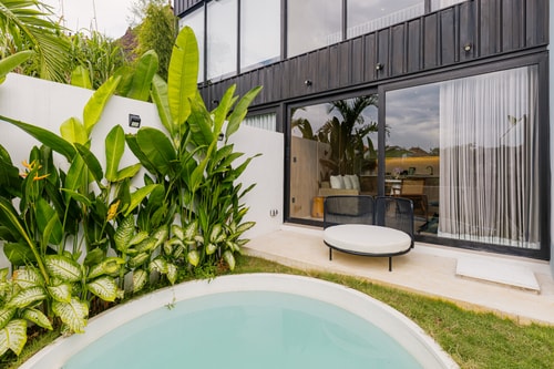 Canggu 1BR Escape Loft | Plunge Pool & Paddy Views