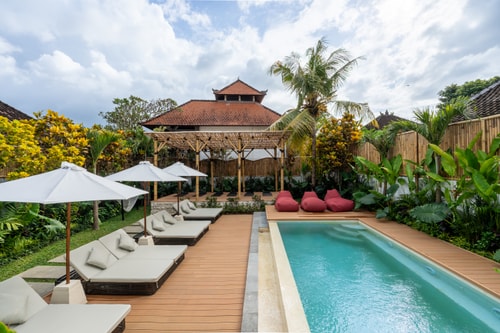 1BR Stylish Ubud Escape Suite Room | Pool & Gazebo