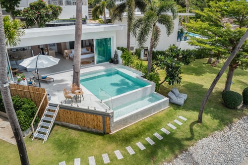 Luna at Secret Tides, 1BR/1BTH beachfront pool villa, Bangrak Inspiring Living Solutions