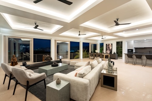 Villa Kohia, 4 BR, sea views, North Chaweng 19 Inspiring Living Solutions