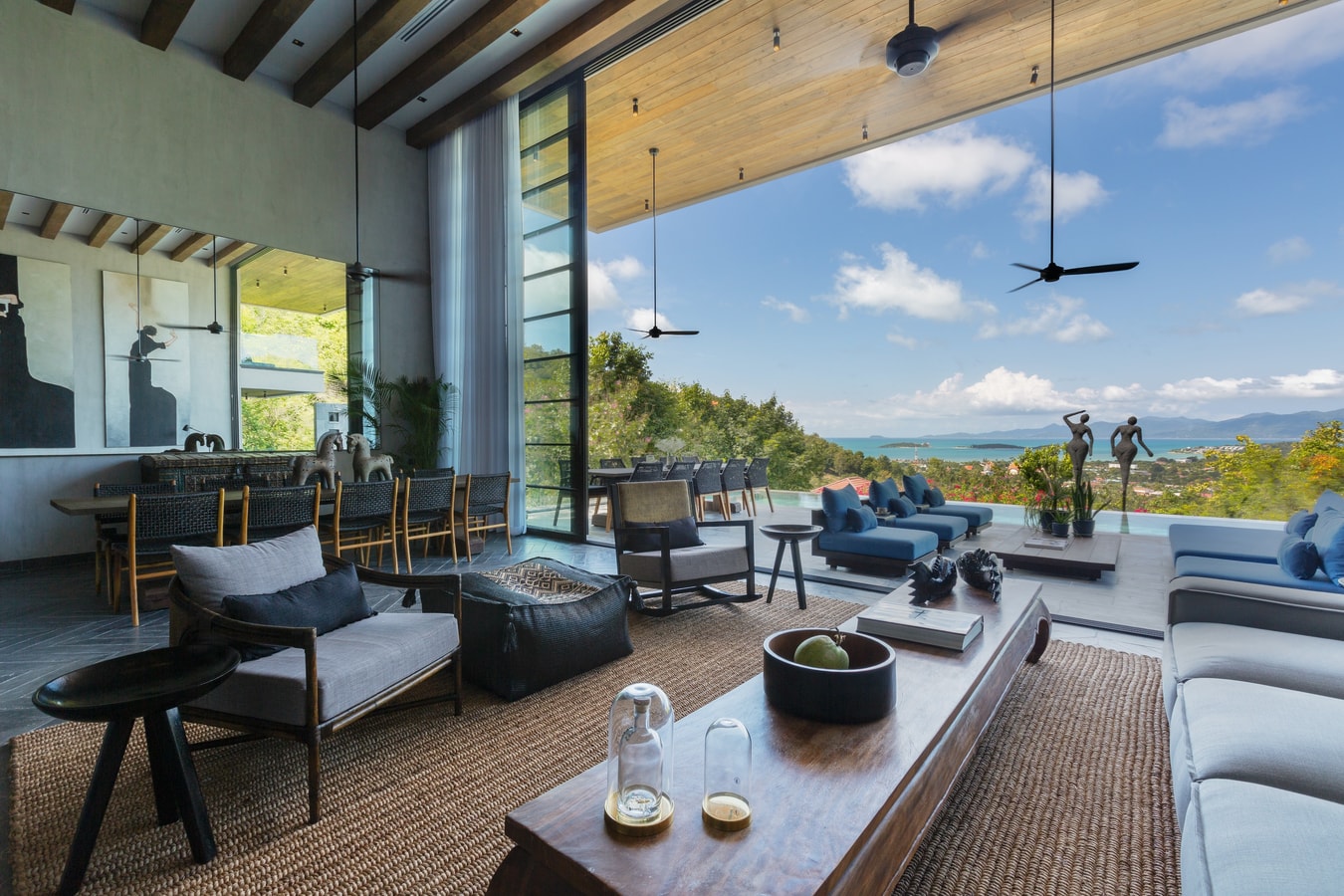 Villa Orca, 5BR stunning sea views, full service with Chef, Plai Laem Inspiring Living Solutions