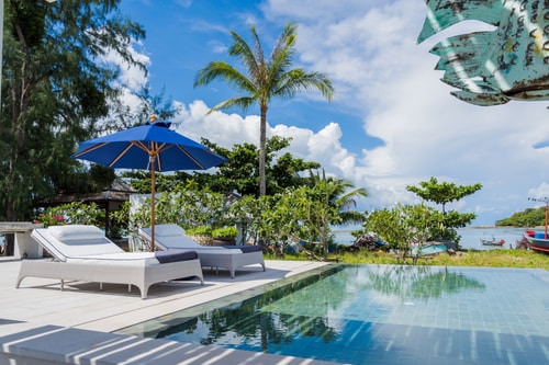 Mia Ocean, 4 BR 32m pool, full service with Chef, Chaweng beachfront 7 Inspiring Living Solutions