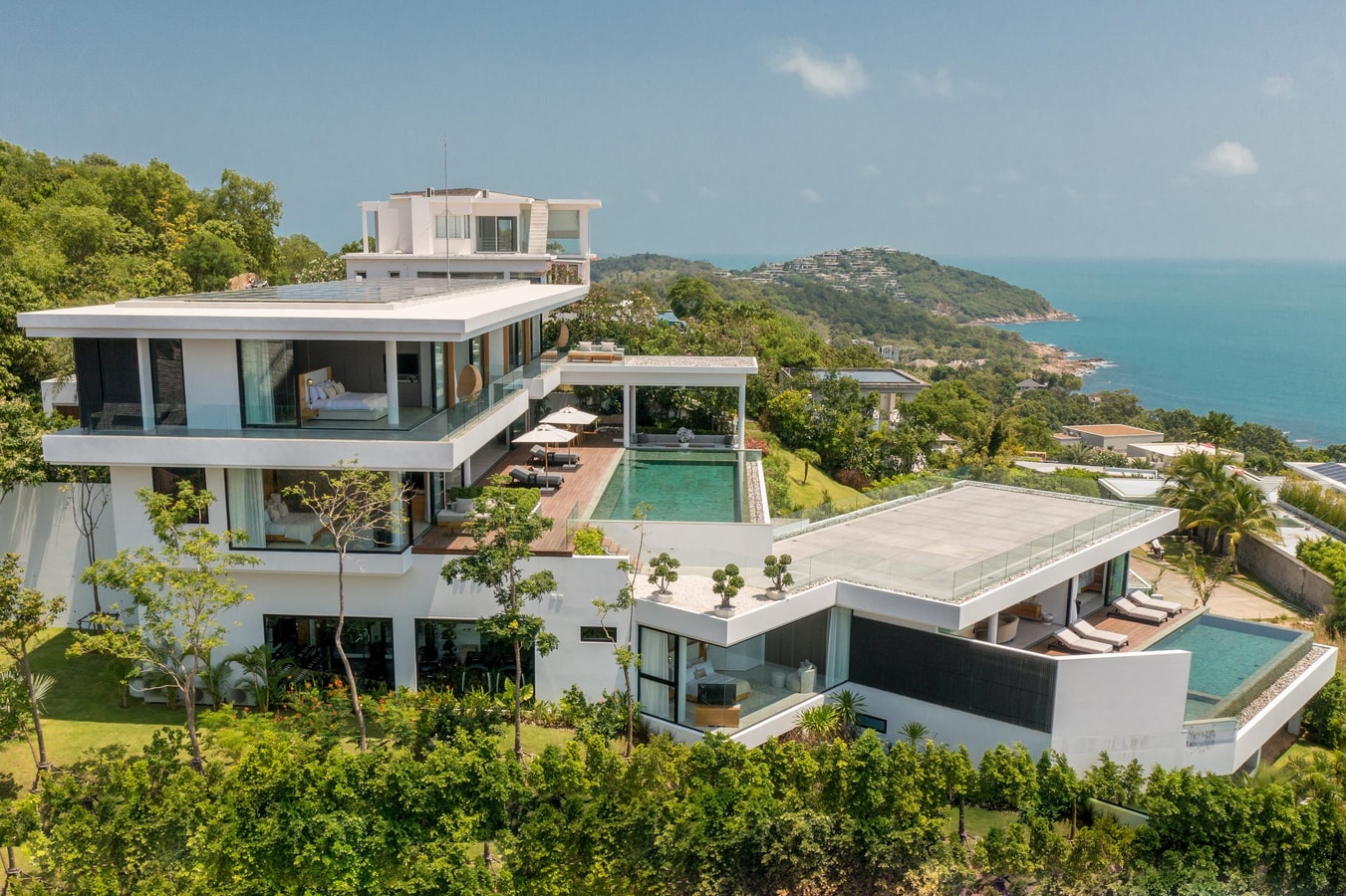Villa Amylia, 9BR world class views, north Chaweng Inspiring Living Solutions