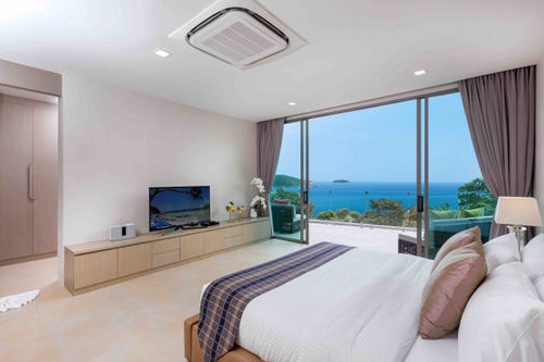 Villa Thousand Hills, 9BR stunning sea views, full service with Chef, Nai Harn 49 Inspiring Living Solutions