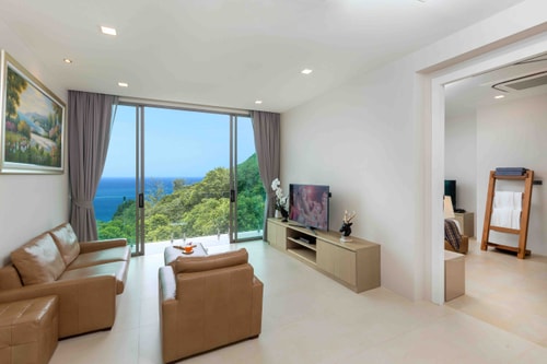 Villa Thousand Hills, 9BR stunning sea views, full service with Chef, Nai Harn 59 Inspiring Living Solutions
