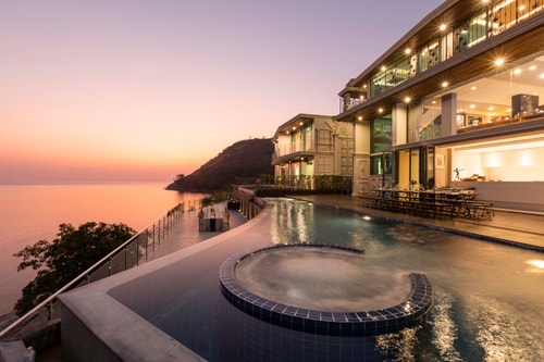 Villa Thousand Cliff, 7 BR full service with Chef, Nai Harn waterfront 31 Inspiring Living Solutions