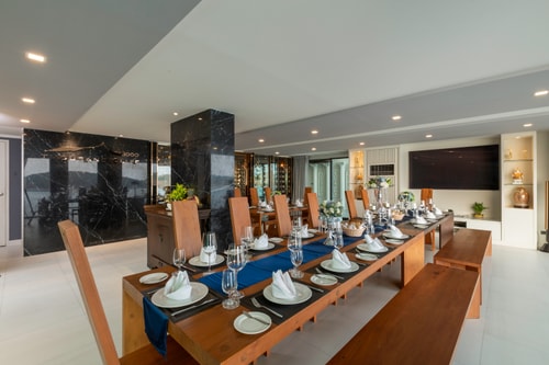 Villa Thousand Cliff, 7 BR full service with Chef, Nai Harn waterfront 42 Inspiring Living Solutions