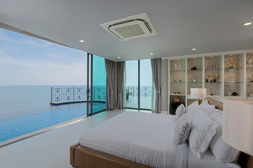 Villa Thousand Cliff, 7 BR full service with Chef, Nai Harn waterfront 62 Inspiring Living Solutions