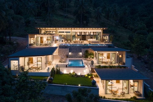 Villa Asi, stunning sea views, full service with Chef, Chaweng 1 Inspiring Living Solutions