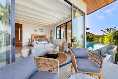 Villa Asi, stunning sea views, full service with Chef, Chaweng 20 Inspiring Living Solutions