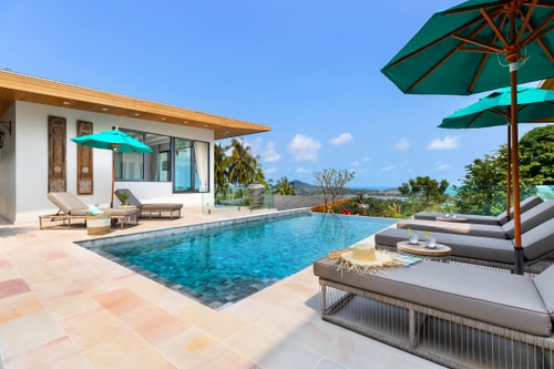 Villa Asi, stunning sea views, full service with Chef, Chaweng 24 Inspiring Living Solutions