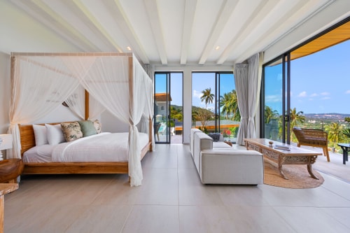 Villa Asi, stunning sea views, full service with Chef, Chaweng 31 Inspiring Living Solutions