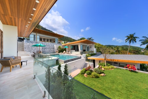 Villa Asi, stunning sea views, full service with Chef, Chaweng 32 Inspiring Living Solutions
