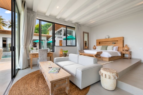 Villa Asi, stunning sea views, full service with Chef, Chaweng 33 Inspiring Living Solutions