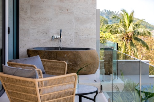 Villa Asi, stunning sea views, full service with Chef, Chaweng 35 Inspiring Living Solutions