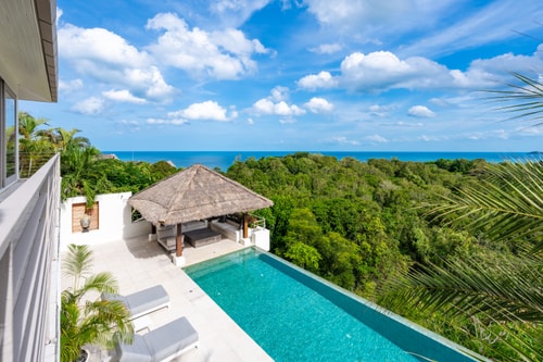 Villa Kohia, 4 BR, sea views, North Chaweng 7 Inspiring Living Solutions