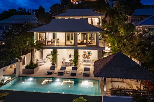 Villa Kohia, 4 BR, sea views, North Chaweng 10 Inspiring Living Solutions