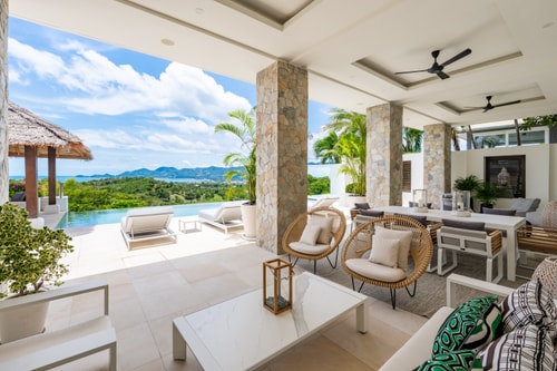 Villa Kohia, 4 BR, sea views, North Chaweng 16 Inspiring Living Solutions