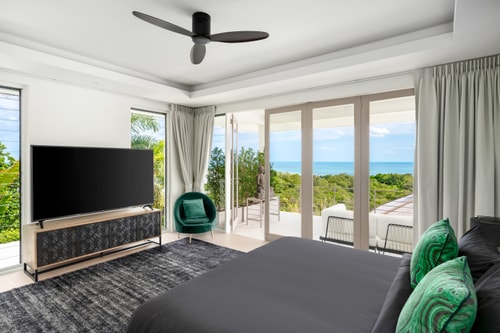 Villa Kohia, 4 BR, sea views, North Chaweng 25 Inspiring Living Solutions