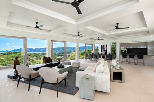 Villa Kohia, 4 BR, sea views, North Chaweng 18 Inspiring Living Solutions