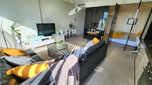 South Yarra Style - Smart 1bed with parking 7 Holiday Rentals Australia