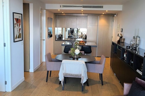 Park, beach & lake views from 1 bed Exec Penthouse 6 Holiday Rentals Australia