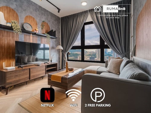 Ancestry 3BR @ M Vertica | MRT Access+Netflix+WiFi