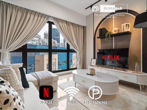 Prestige 2BR @ Agile BB | Wi-Fi + Netflix