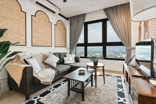 IndoChina Chic 3BR @ MVertica | MRT+Netflx+Carpark