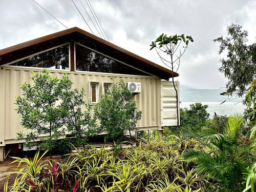 Lakefront Container with Pool by Tranquil Stays 39 thetranquilstays.com