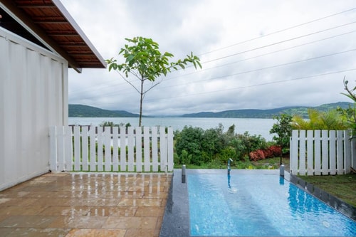 Lakefront Container with Jacuzzi by Tranquil Stays 3 thetranquilstays.com