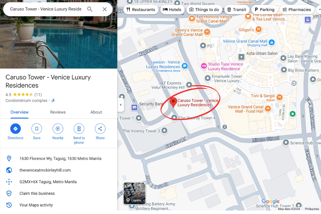 Luxury BGC Condo, Venice Grand Canal #vlrc5h 23 Chillhive Staycation