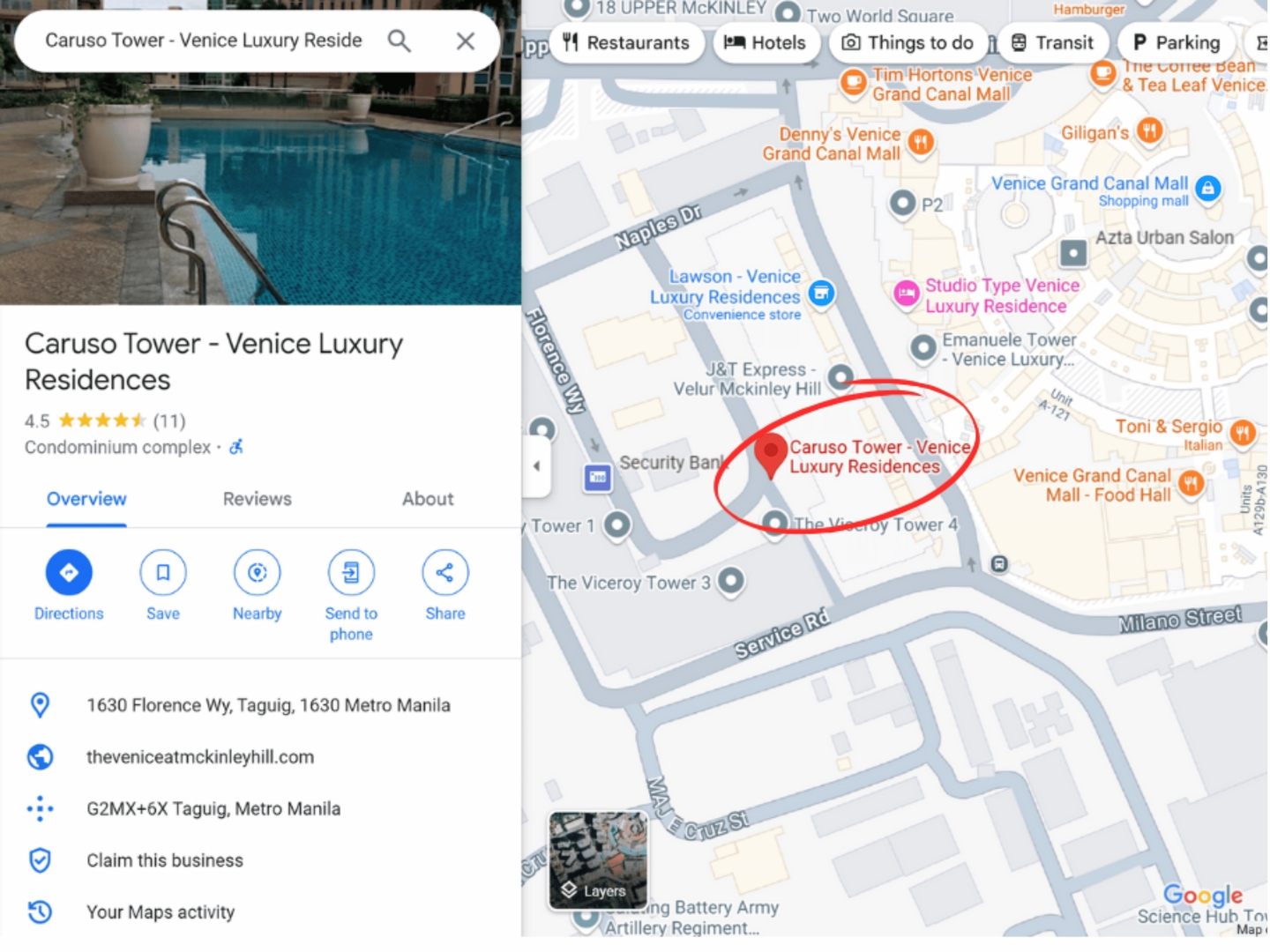 Cozy BGC Condo, Venice Grand Canal #vlrtc18e 28 Chillhive Staycation
