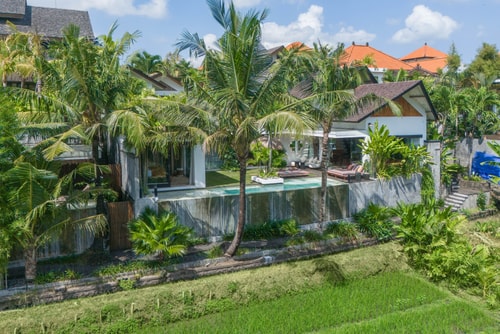 Rice Field View | Cinema  | Game Room | Canggu 39 thewhiteglovebali.com