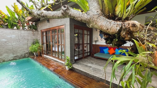 1BR Luxury Villa w/ Pool in the Rice Field of Ubud