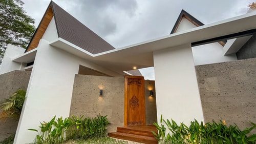 2BR Family Villa with Rice Field View in Ubud
