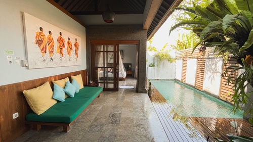 1BR Luxury Villa w/pool close to Ubud Center