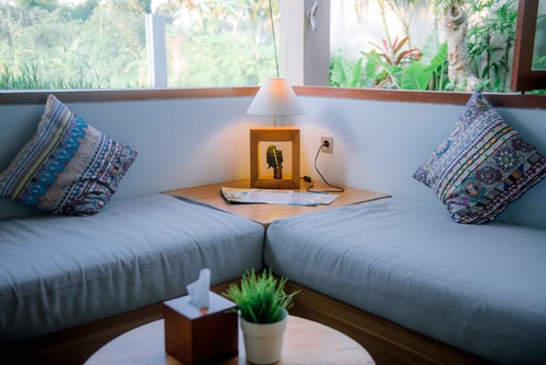 Romantic 1BR Villa with Rice Field View in Ubud