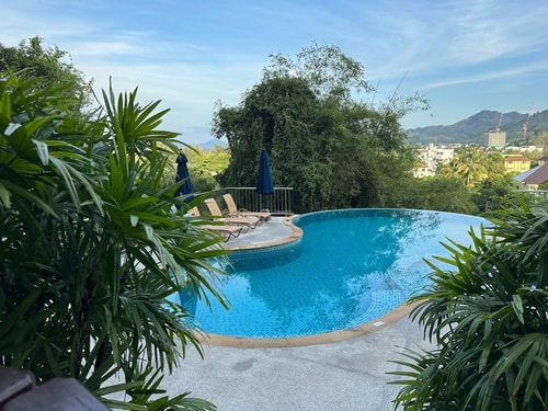 Poolside access @ Surin Park