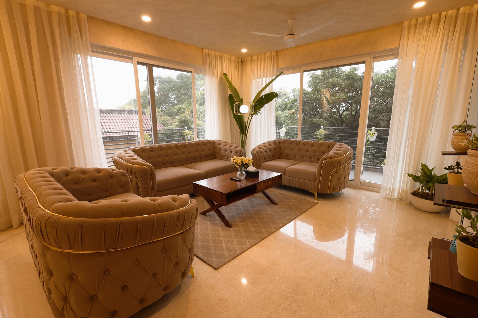 Sombre · Japandi 3BHK by Vyagram 2