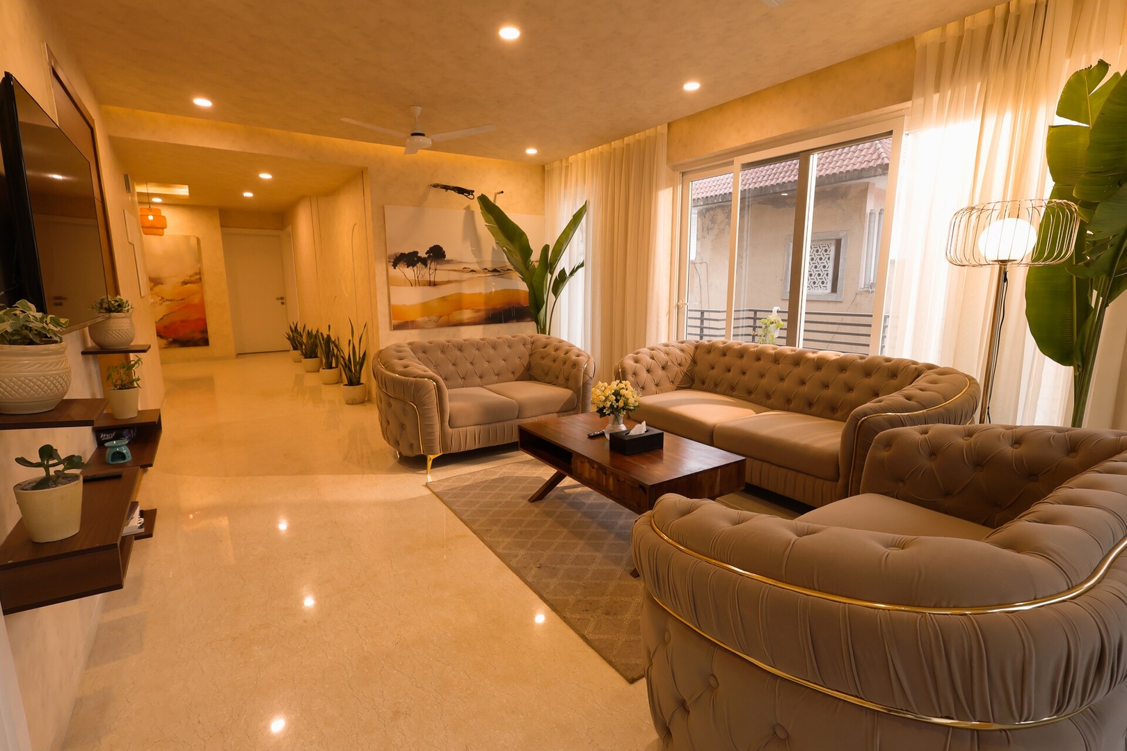 Sombre · Japandi 3BHK by Vyagram 2