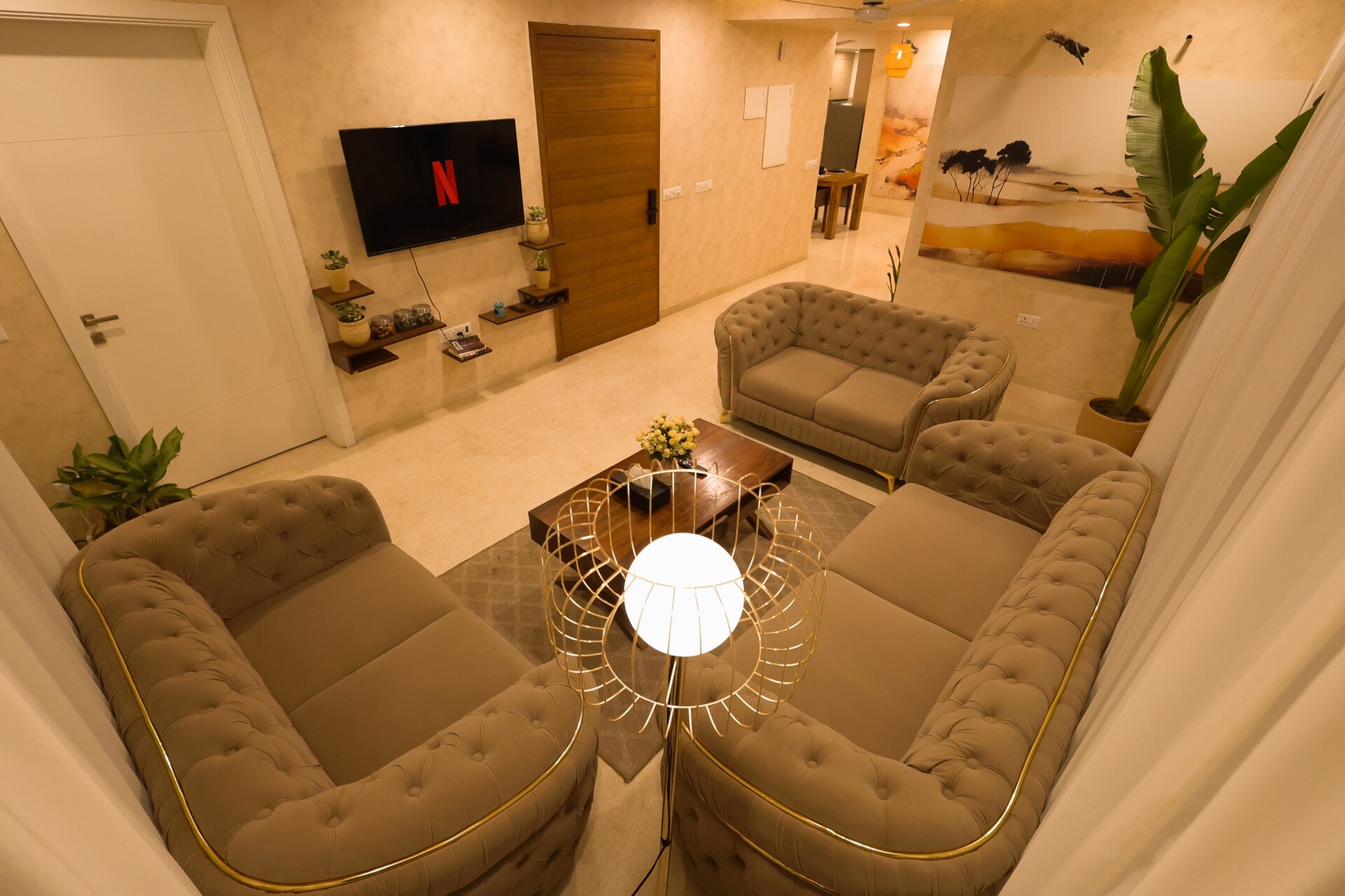 Sombre · Japandi 3BHK by Vyagram 3