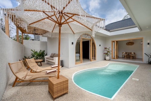 Peaceful Villa 2 Bdr · Private pool · Near Beach