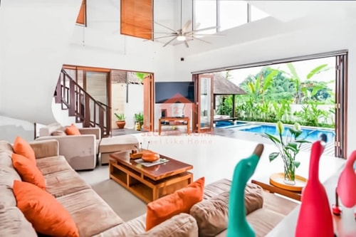 Great Pura View 3BR Luxury Villa Ubud w/ Pool