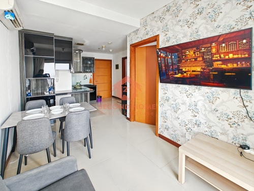 Best View 1BR Baywalk Condo w/ Pool Gym, Wi-Fi