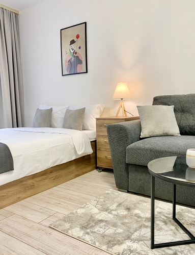Modern Studio for 4 persons with Fast Wi-fi & Tv 15 hosty.bg