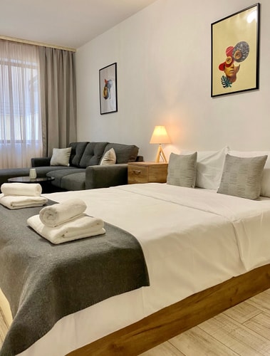 Spacious & Cozy 2 bed Apartment with Fast Wi-fi 18 hosty.bg