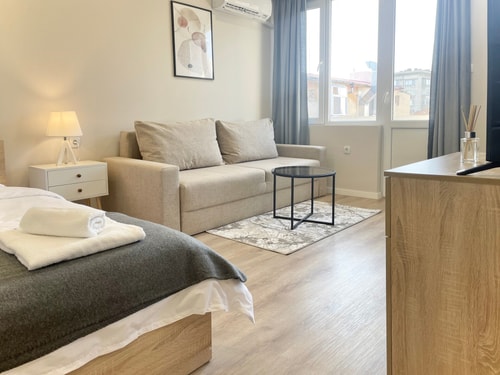 Elegant Studio for 4 Persons in Center & Parking 14 hosty.bg