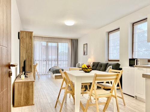 Modern Studio for 4 persons with Fast Wi-fi & Tv 2 hosty.bg